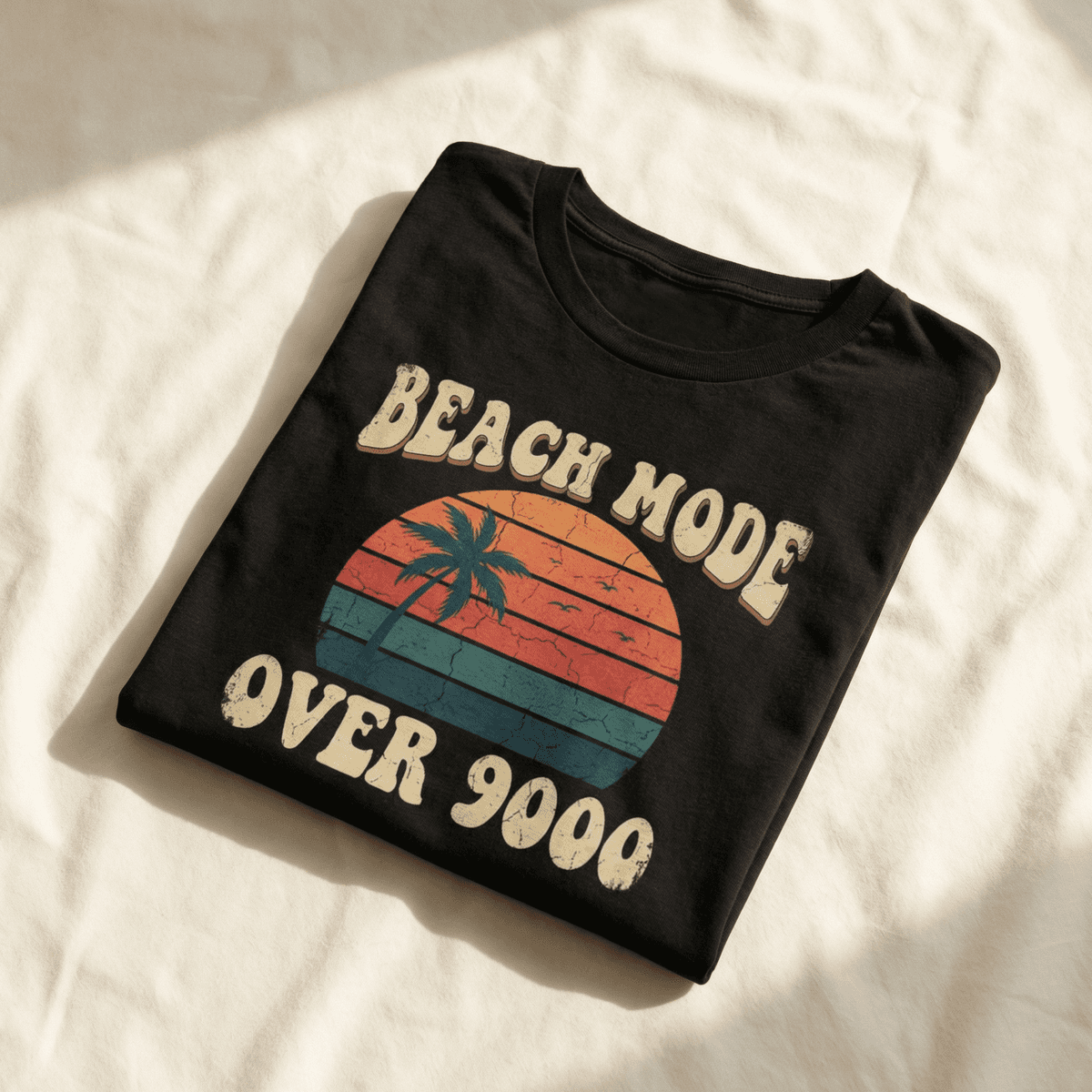 Beach Mode Over 9000 Tee